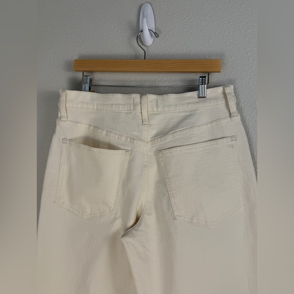 Madewell Women's The Perfect Vintage Wide-Leg Crop Jean Vintage Canvas 31 - Picture 11 of 14